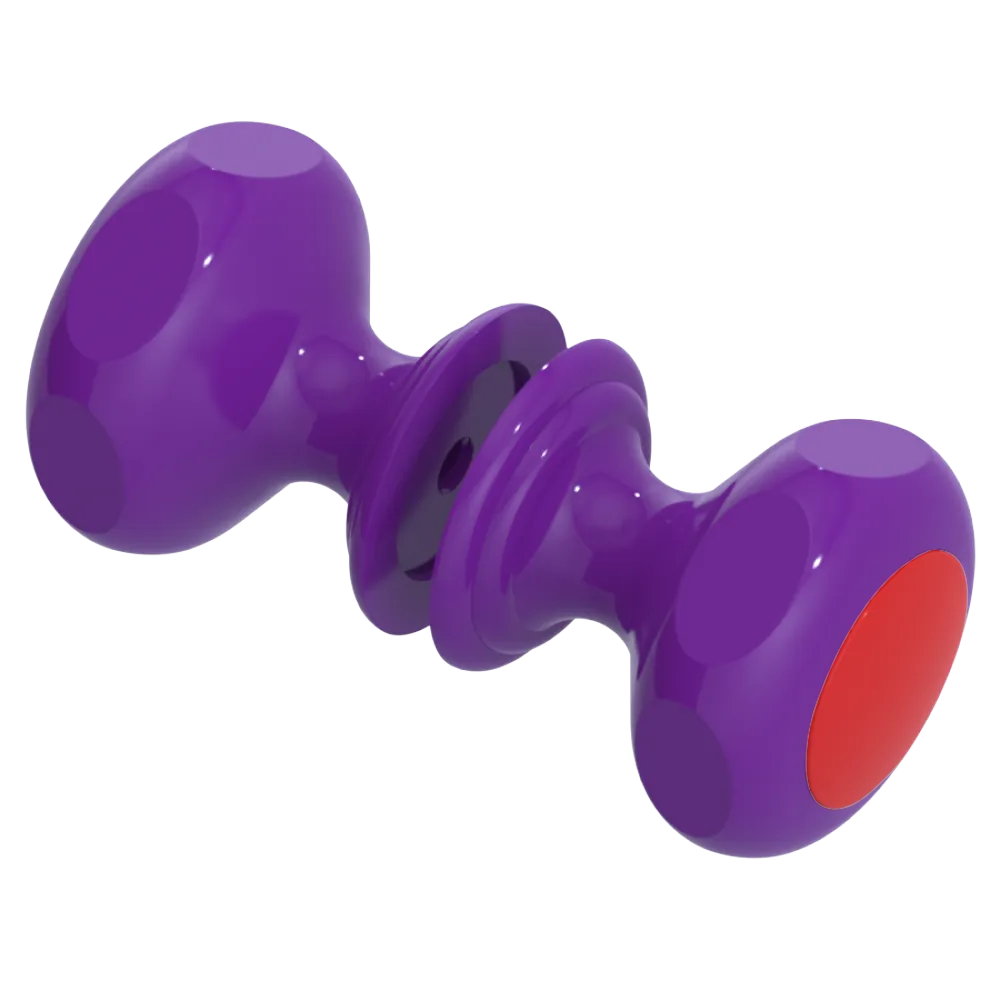Rubinet Shower Door Knob (set) Purple Haze
