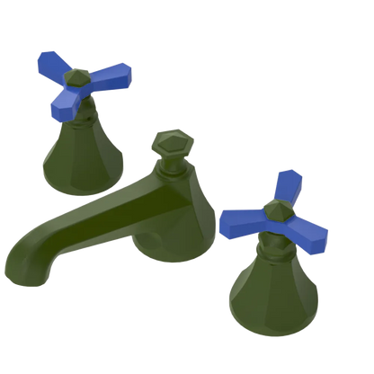 Rubinet Widespread Lav. Set. (less drain) Green Envy