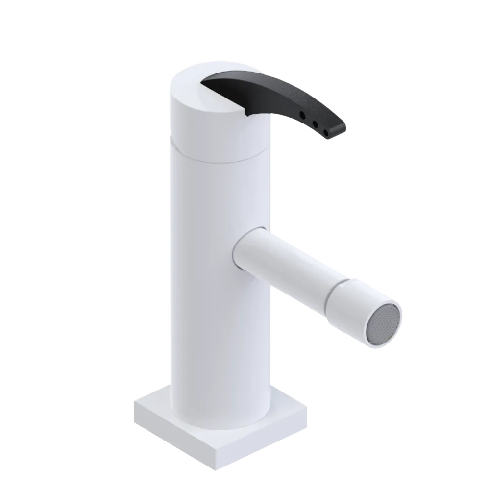 Rubinet Single Control Bidet Fitting (less drain) White