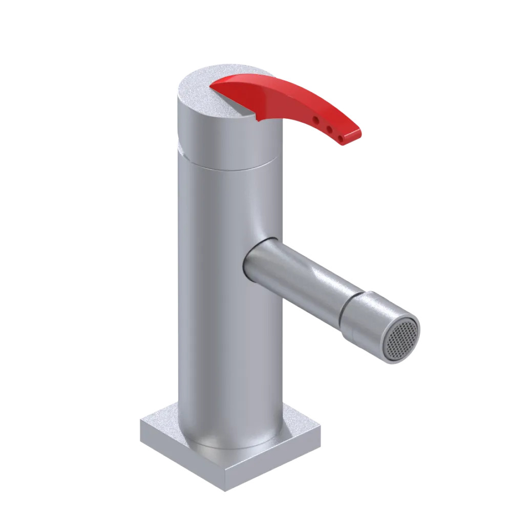 Rubinet Single Control Bidet Fitting (less drain) Satin Chrome