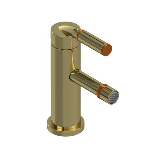 Rubinet Single Control Bidet Fitting (less drain) Natural Brass