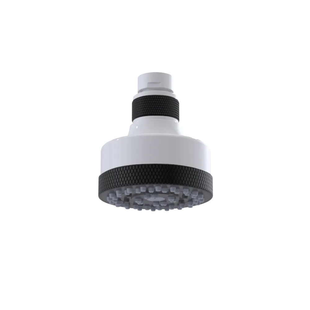 Rubinet 3 FUNCTION SHOWER HEAD White