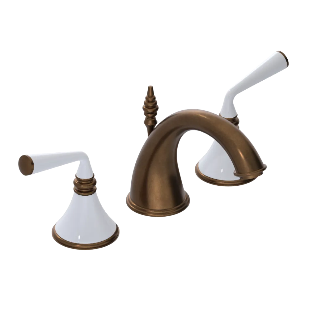 Rubinet Widespread Lav. Set. (less drain) Tuscan Brass