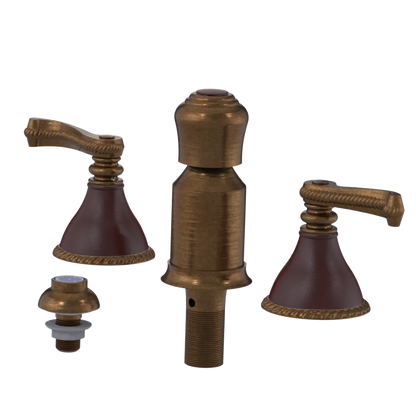 Rubinet Bidet Fitting with Spray, Diverter, and Vacum Breaker (Less Drain) Oil Rubbed Bronze