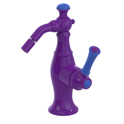 Rubinet Single Control Bidet Fitting (less drain) Purple Haze