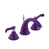Rubinet Widespread Lav. Set. (less drain) Purple Haze