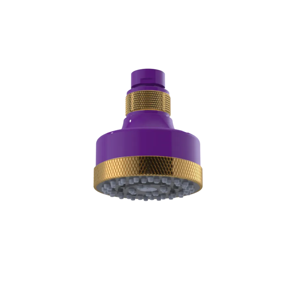 Rubinet 3 FUNCTION SHOWER HEAD Purple Haze