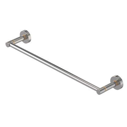 Rubinet Towel Bar 18" Polished Nickel