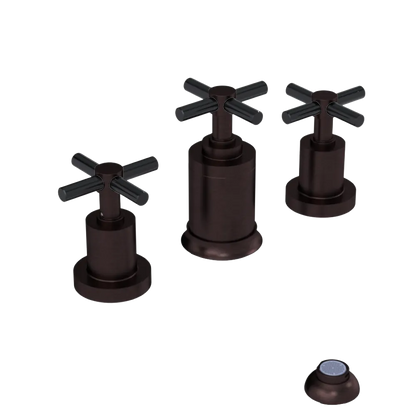 Rubinet Bidet Fitting with Spray, Diverter, and Vacuum Breaker (less drain) Oil Rubbed Bronze