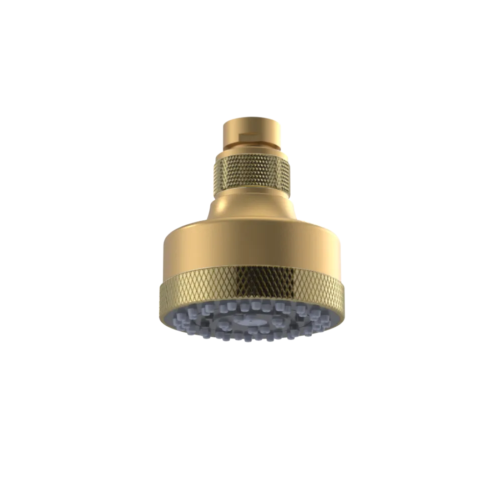 Rubinet 3 FUNCTION SHOWER HEAD Satin Gold