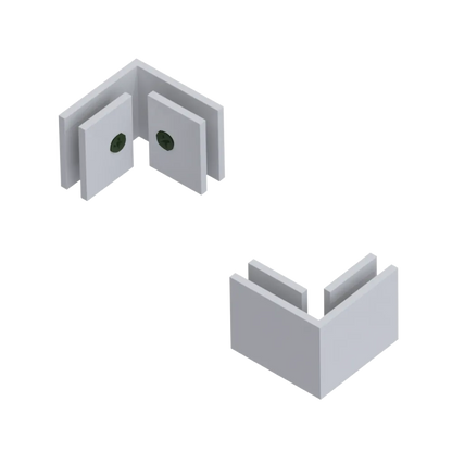 Rubinet 90 Glass to Glass White