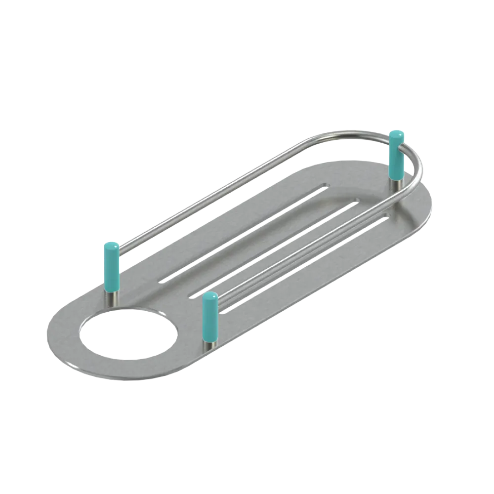 Rubinet Shelf Only Satin Nickel