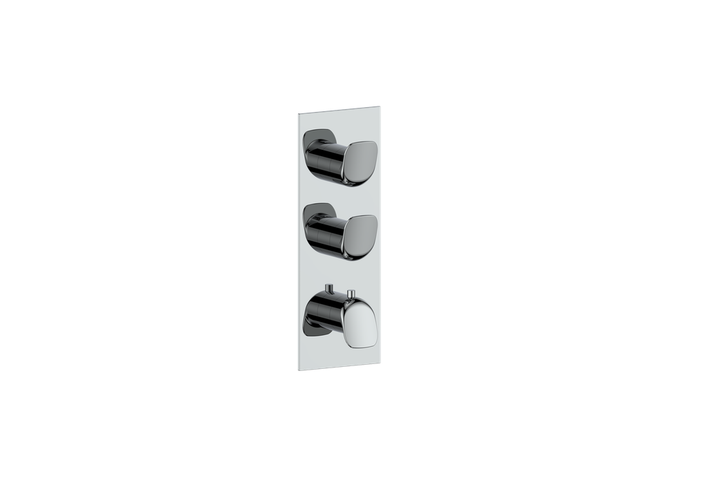 Vogt ANTAU TRIM FOR 3/4" HIGH-FLOW TH VALVE WITH 2 VOLUME CONTROLS