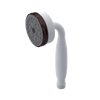 Rubinet 3 Function Hand Held Shower Only Matt White