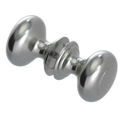 Rubinet Shower Door Knob (set) Satin Nickel