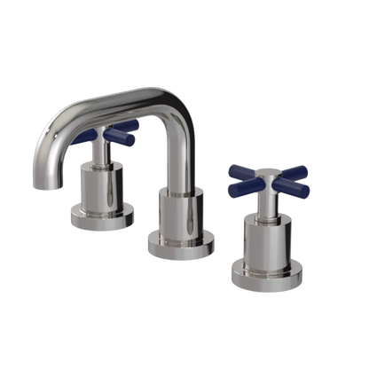 Rubinet Widespread Lav. Set. (less drain) Polished Nickel