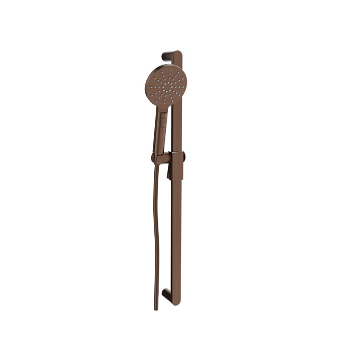 Baril 3-spray sliding shower bar