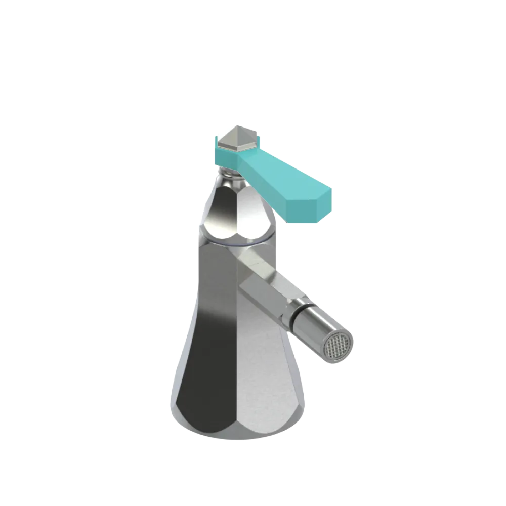 Rubinet Single Control Bidet Fitting (less drain) Satin Nickel