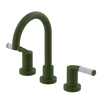 Rubinet Widespread Lav set (less drain) Green Envy