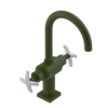 Rubinet Single Hole Dual Handle Lav. Set. (less drain) Green Envy