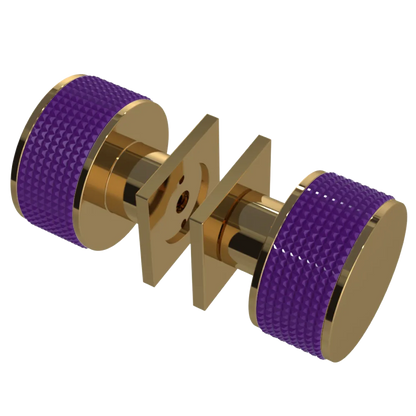 Rubinet Shower Door Knob (set) Gold