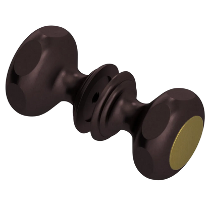 Rubinet Shower Door Knob (set) Oil Rubbed Bronze