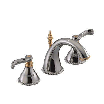 Rubinet Widespread Lav. Set. (less drain) Polished Nickel