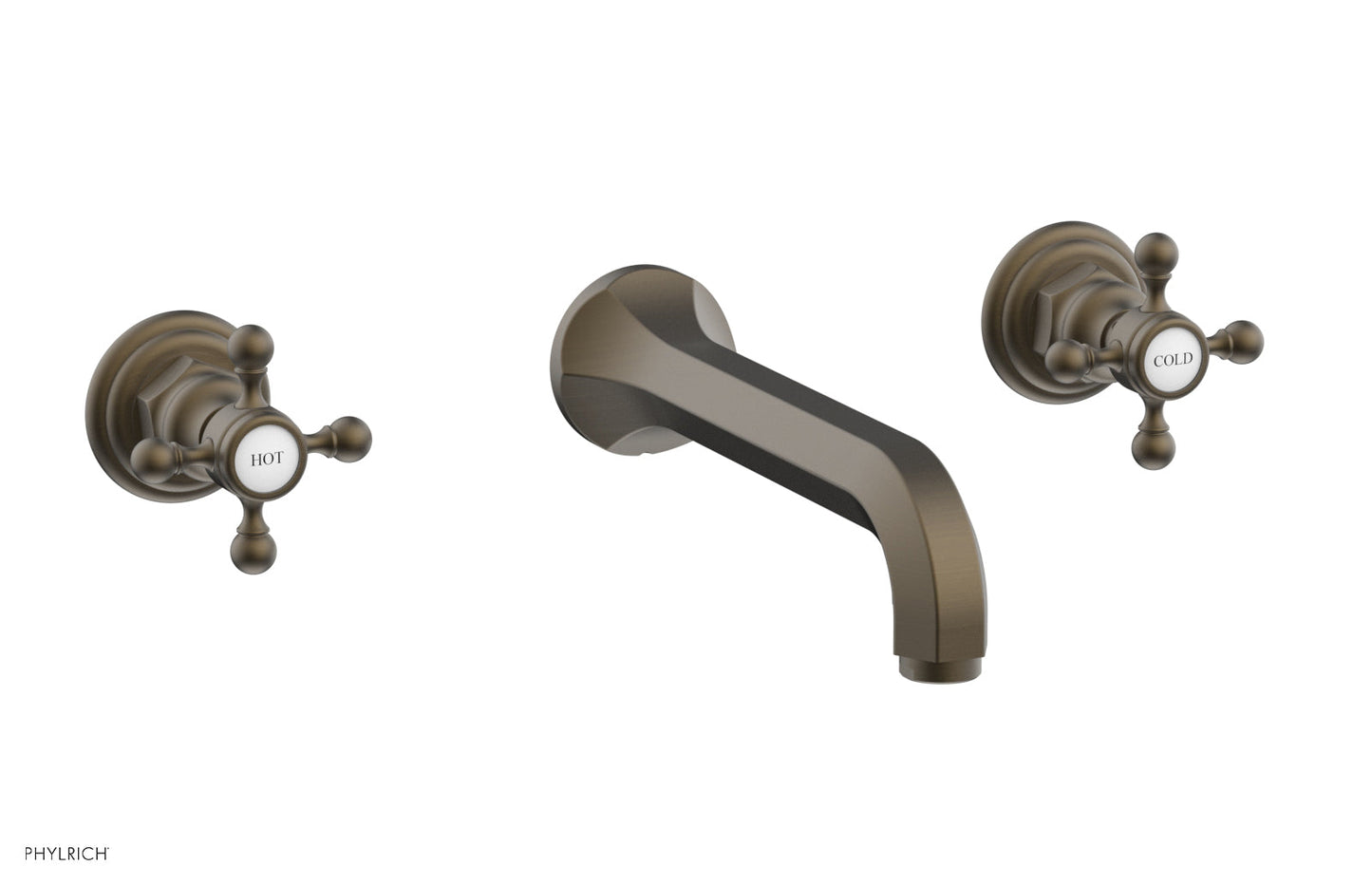 Phylrich HEX TRADITIONAL Wall Lavatory Set 500-11
