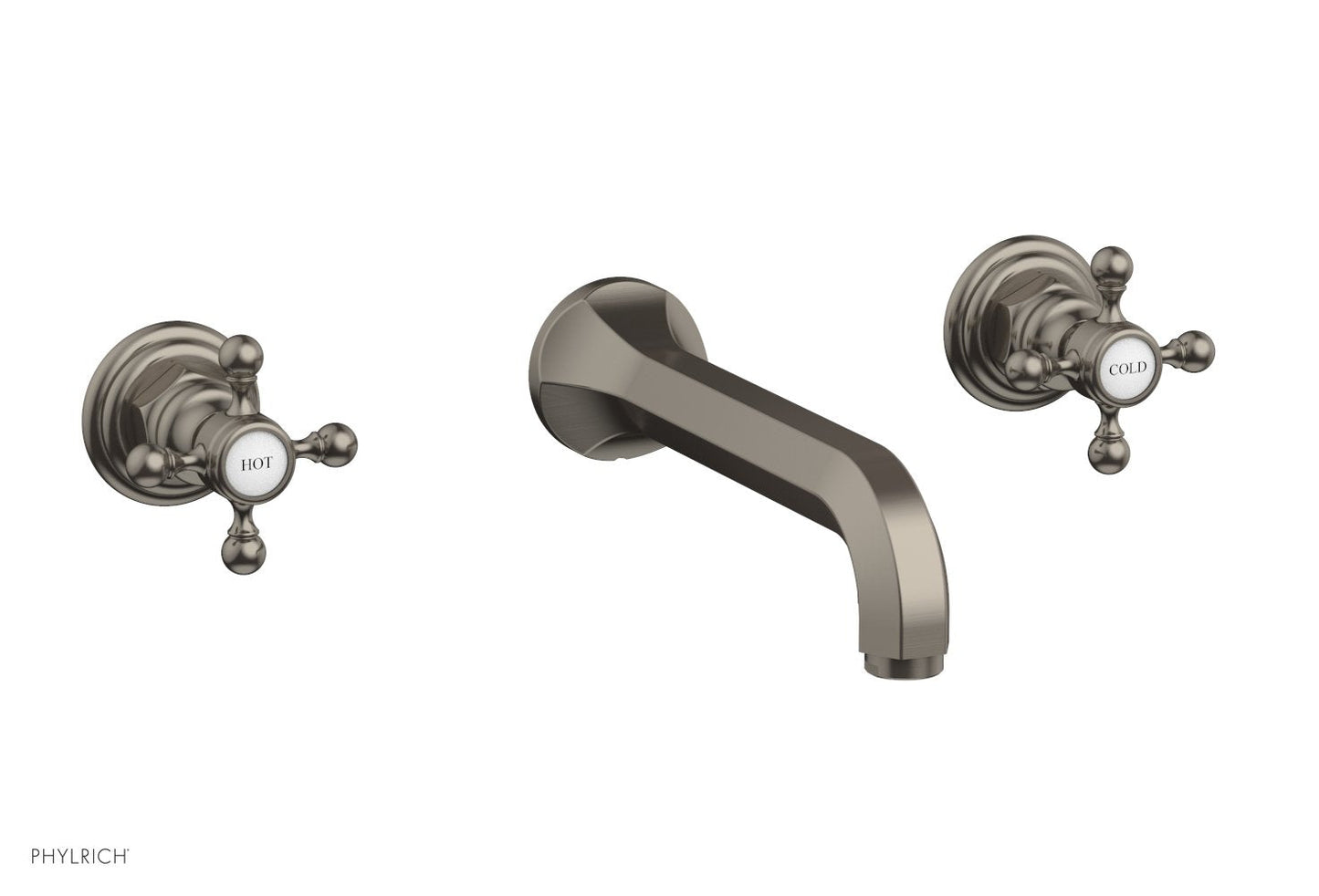 Phylrich HEX TRADITIONAL Wall Lavatory Set 500-11
