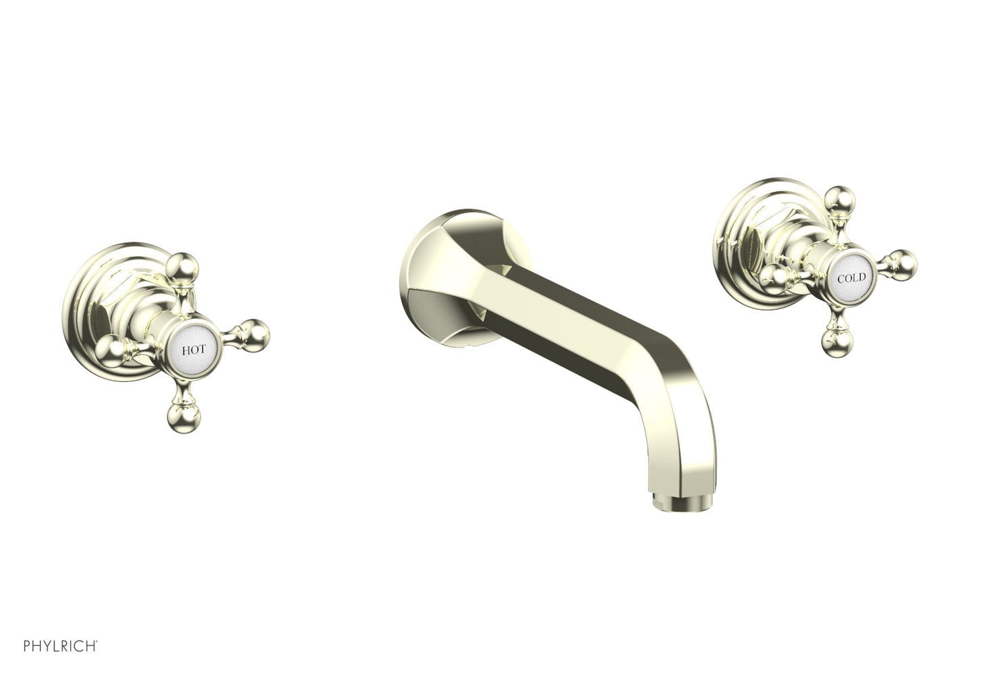 Phylrich HEX TRADITIONAL Wall Lavatory Set 500-11