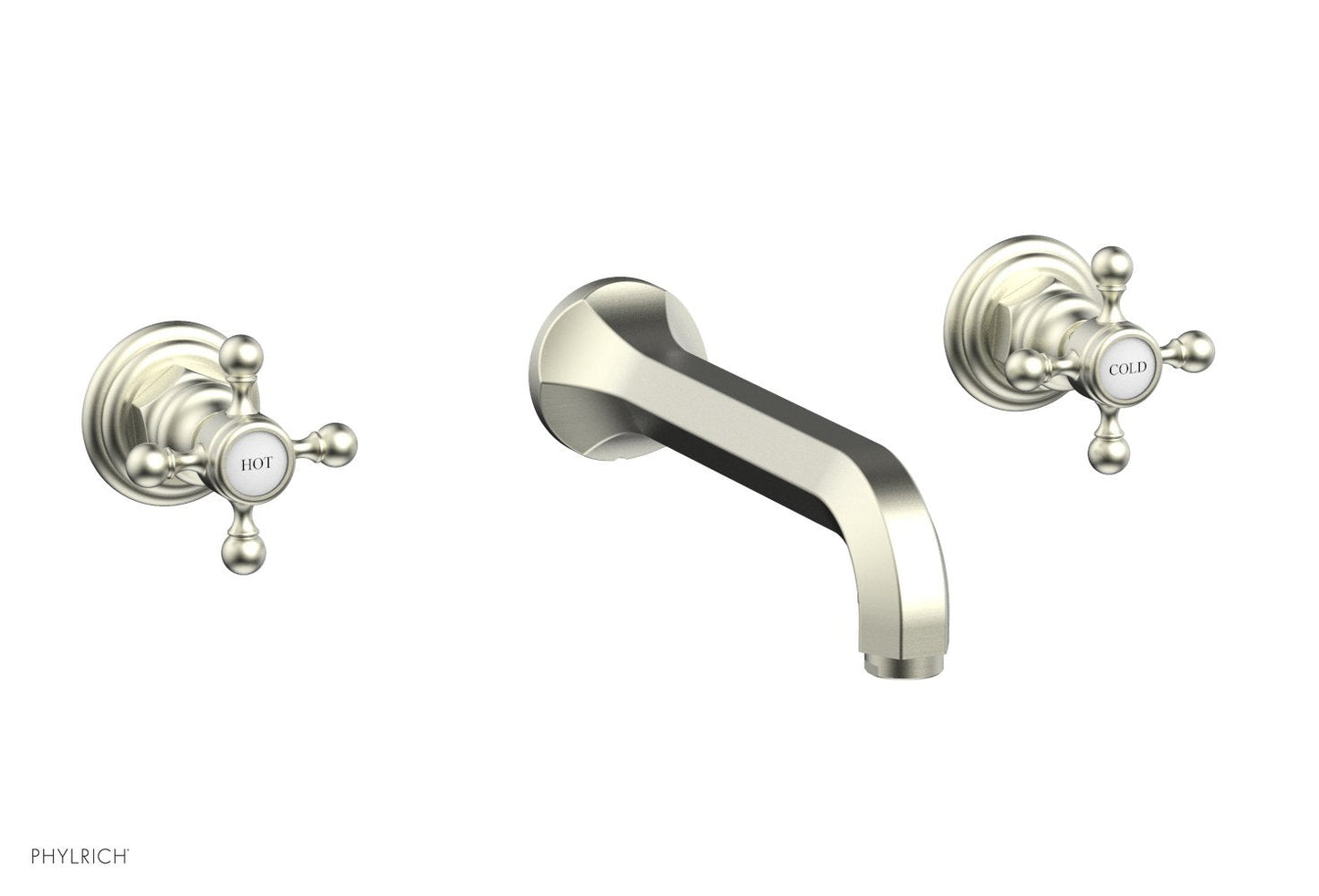 Phylrich HEX TRADITIONAL Wall Lavatory Set 500-11