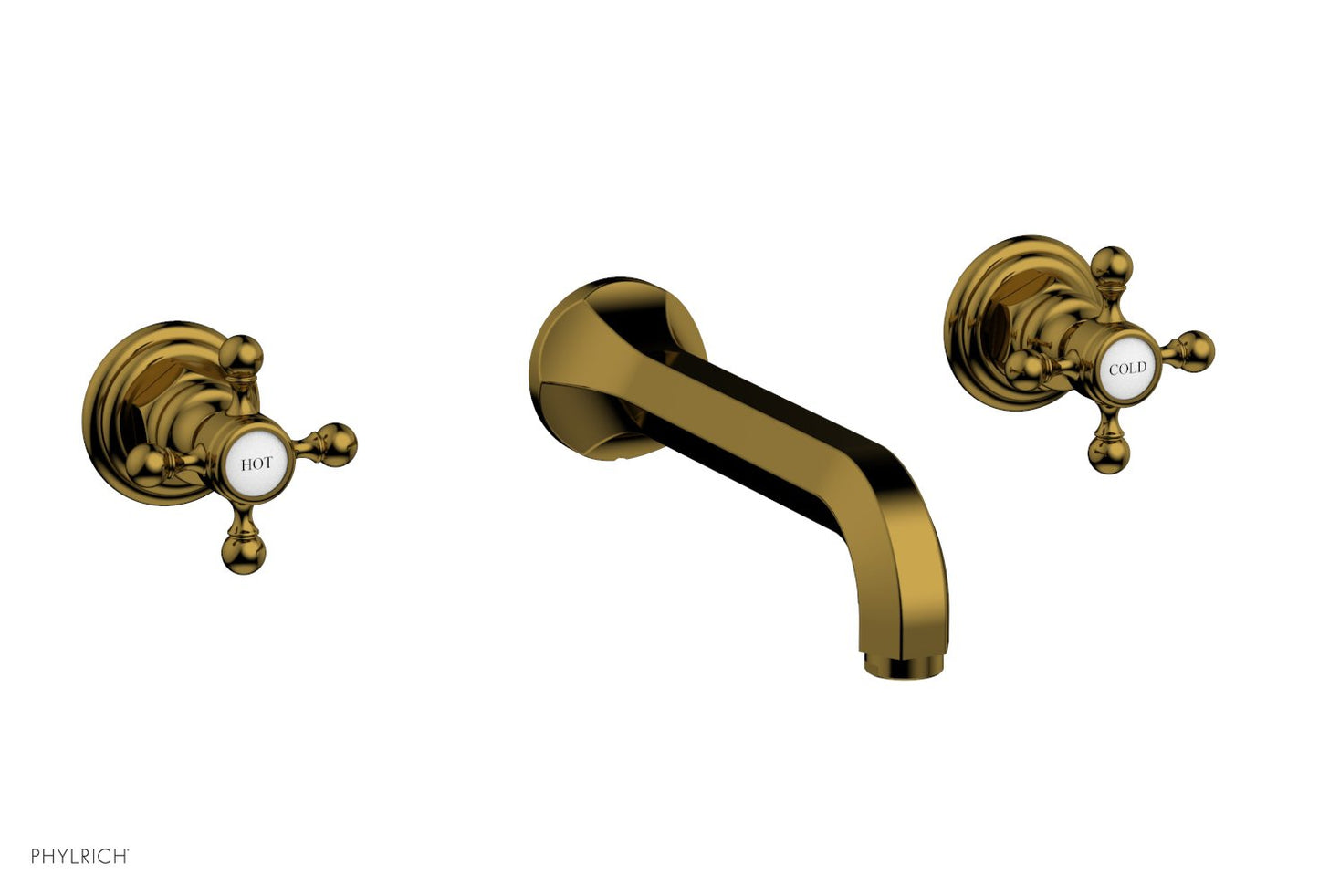 Phylrich HEX TRADITIONAL Wall Lavatory Set 500-11