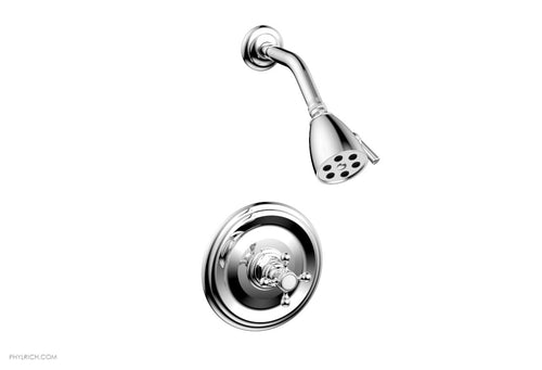 Phylrich HEX TRADITIONAL Pressure Balance Shower Set 500-21