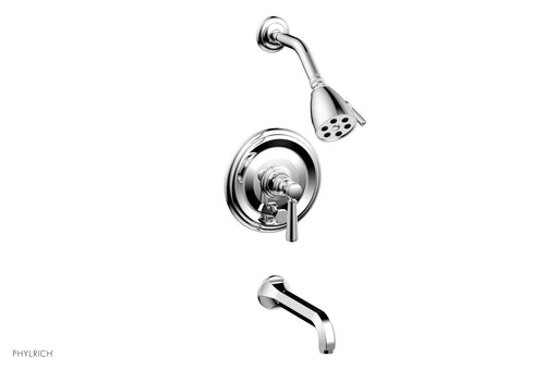 Phylrich HEX TRADITIONAL Pressure Balance Tub and Shower Set 500-27