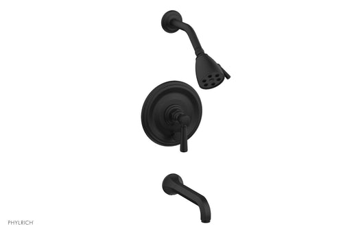 Phylrich HEX TRADITIONAL Pressure Balance Tub and Shower Set 500-27