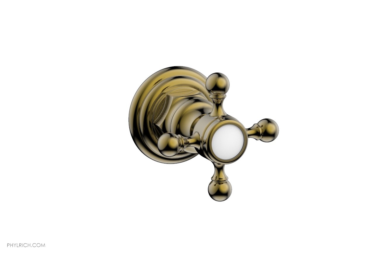 Phylrich Volume Control/Diverter Trim Cross Handle 500-35