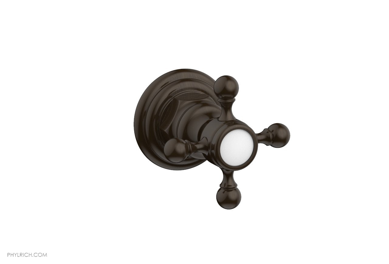 Phylrich Volume Control/Diverter Trim Cross Handle 500-35