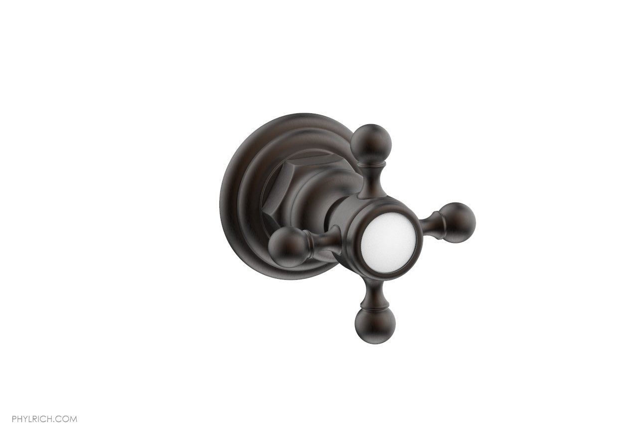 Phylrich Volume Control/Diverter Trim Cross Handle 500-35