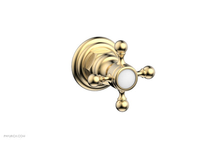 Phylrich Volume Control/Diverter Trim Cross Handle 500-35