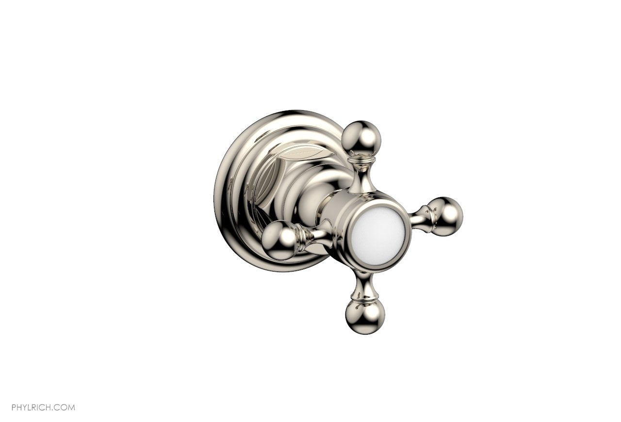 Phylrich Volume Control/Diverter Trim Cross Handle 500-35