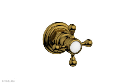 Phylrich Volume Control/Diverter Trim Cross Handle 500-35