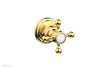 Phylrich Volume Control/Diverter Trim Cross Handle 500-35