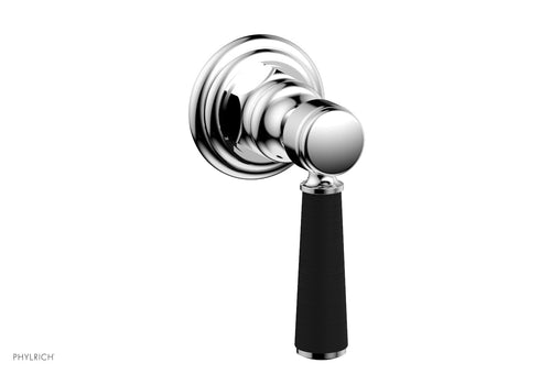 Phylrich HEX TRADITIONAL / HENRI Volume Control/Diverter - Satin Black Lever Handle 500-36