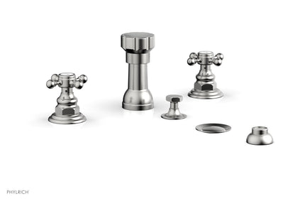 Phylrich HEX TRADITIONAL Four Hole Bidet Set 500-60
