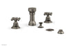 Phylrich HEX TRADITIONAL Four Hole Bidet Set 500-60