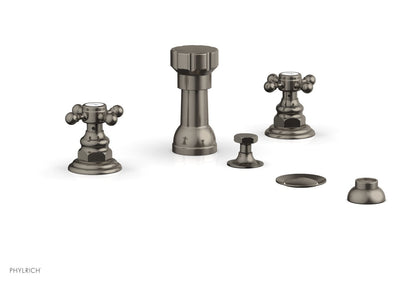 Phylrich HEX TRADITIONAL Four Hole Bidet Set 500-60