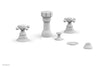 Phylrich HEX TRADITIONAL Four Hole Bidet Set 500-60