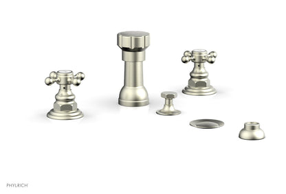 Phylrich HEX TRADITIONAL Four Hole Bidet Set 500-60
