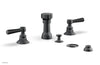 Phylrich HEX TRADITIONAL Four Hole Bidet Set 500-61