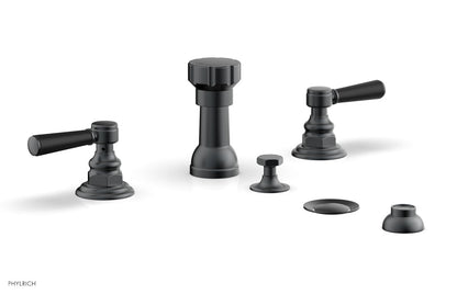 Phylrich HEX TRADITIONAL Four Hole Bidet Set 500-61
